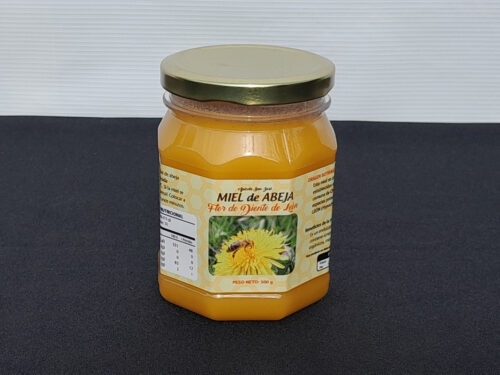 Miel de Diente de León, cruda y sin filtrar